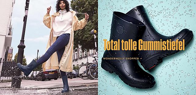 Total tolle Gummistiefel. Wonderwelly Shoppen