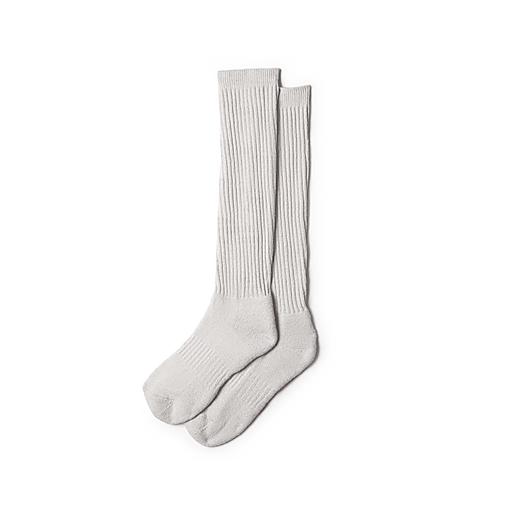 Grey, White & Grey Thin Stripes - Over The Knee Socks : :  Clothing, Shoes & Accessories