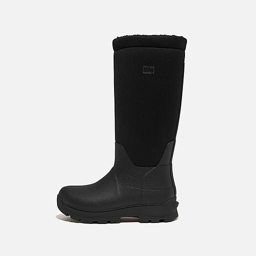 Fleece lined rubber boots hotsell