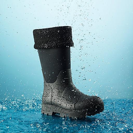 Grey store wellington boots