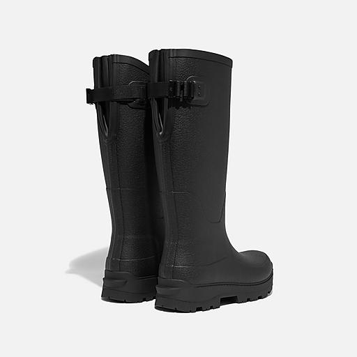 Black welly boots best sale
