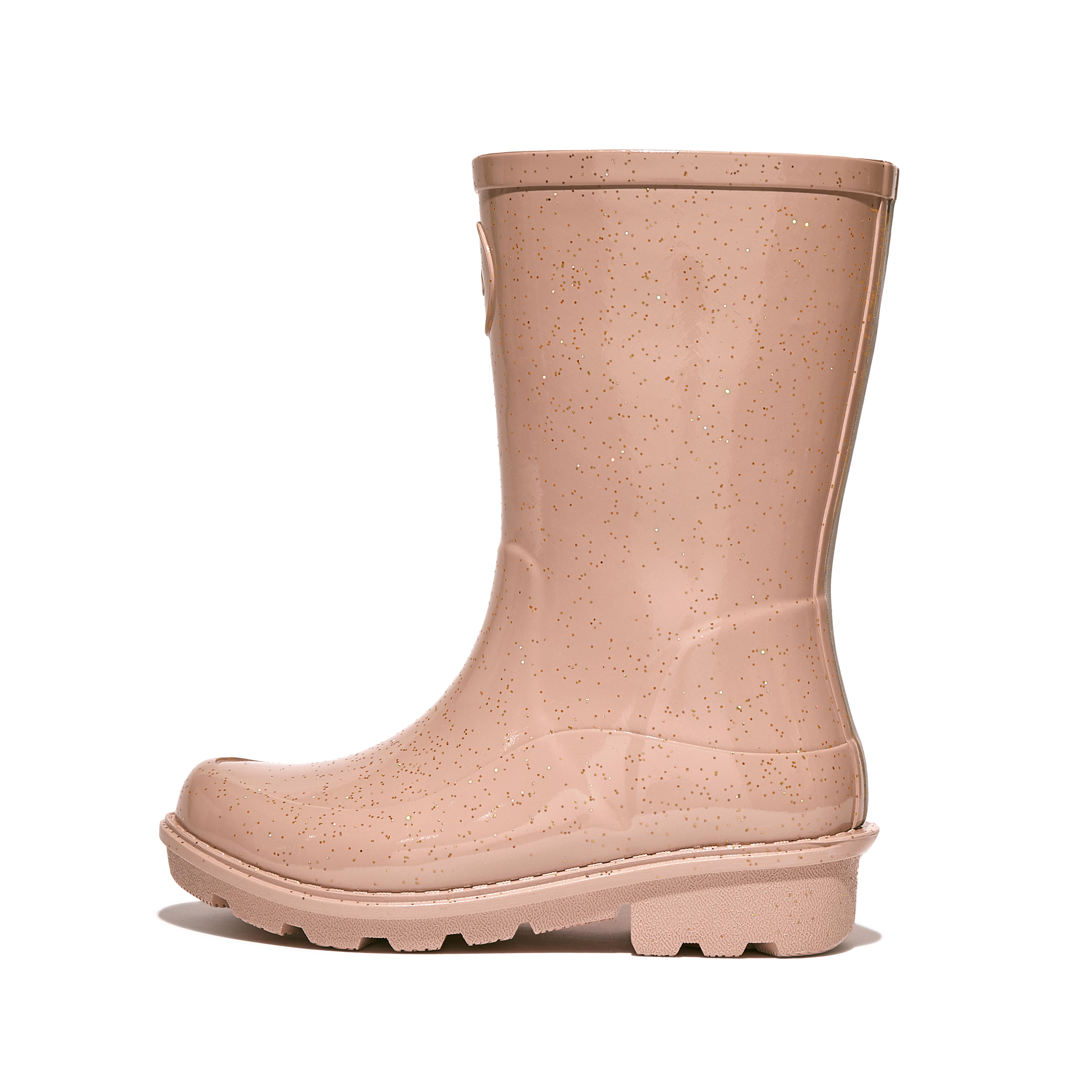 Rose gold 2025 glitter wellies