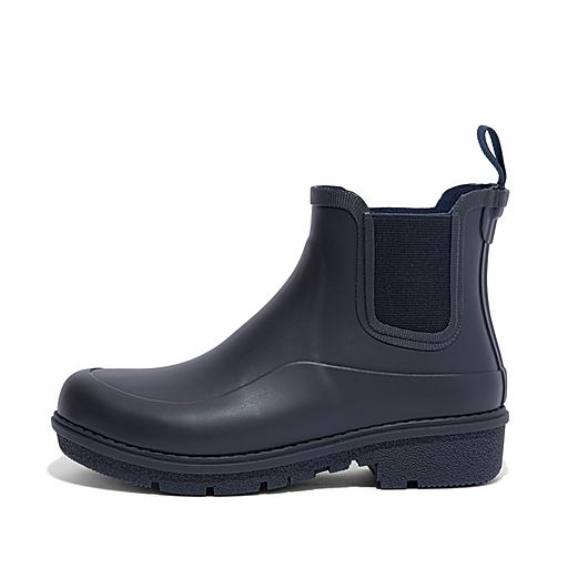 Hunter Original Short Wellies W Navy - Women's Ankle Boots