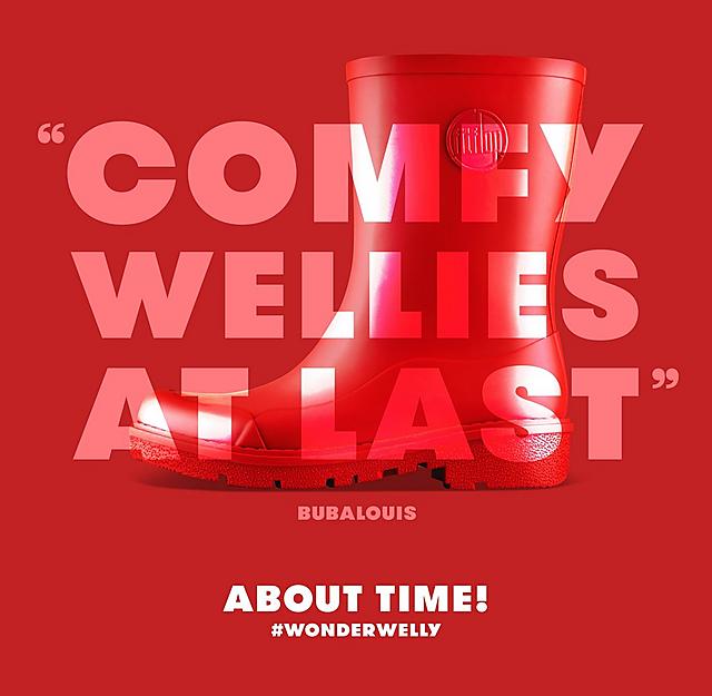 Comfy wellies at last! Fitflop WonderWelly