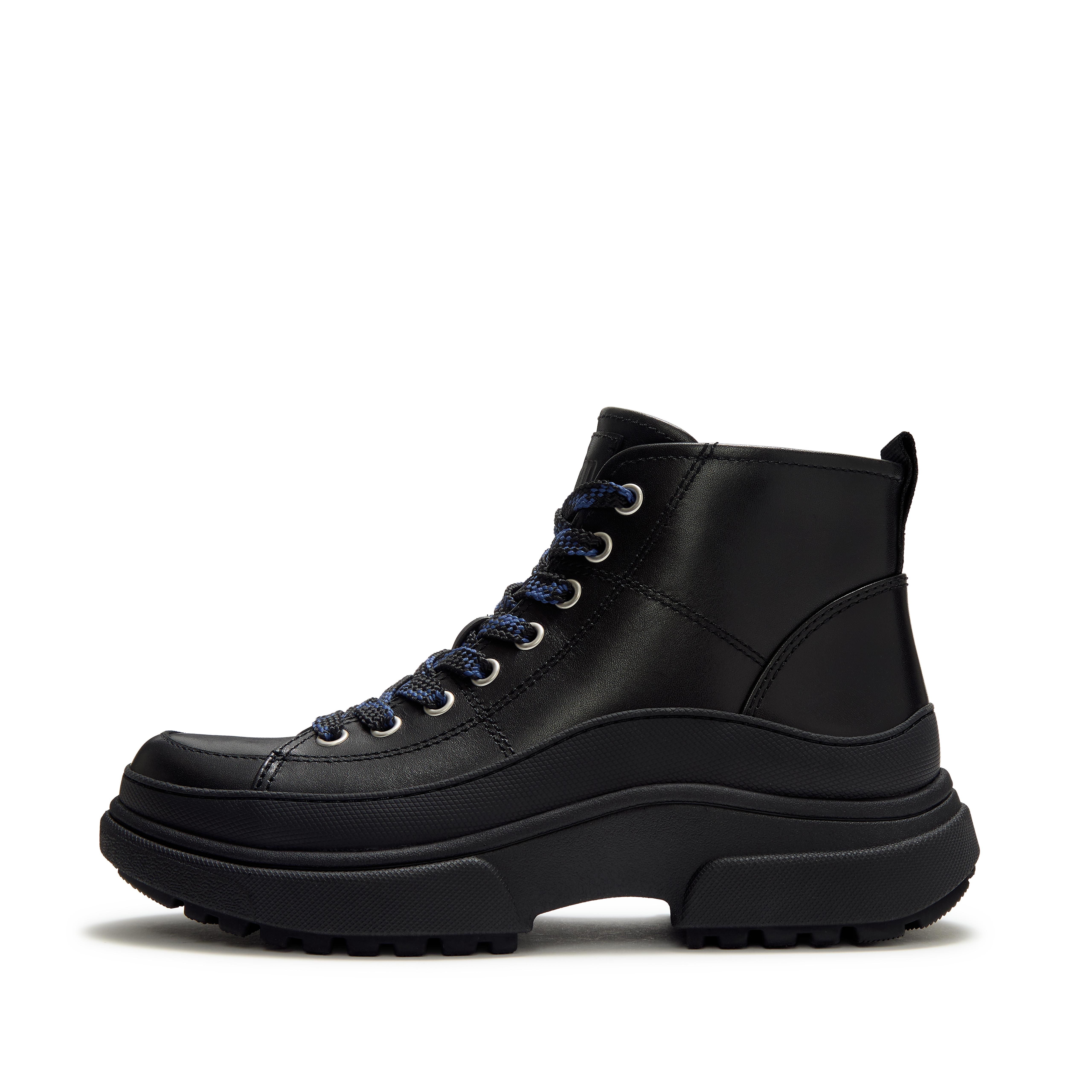 WYLDER Leather Lace-Up Boots
