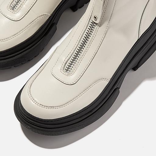 Women's Wylder Leather-Nylon Ankle Boots | FitFlop US