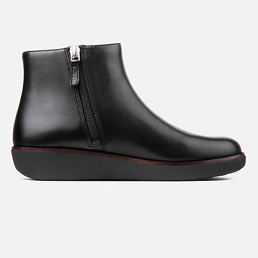 Women's ZIGGY Leather Boots | FitFlop US Women's ZIGGY Leather Boots | FitFlop US