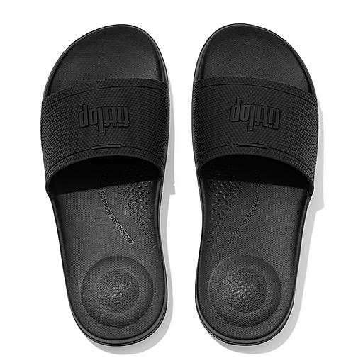 Women s Iqushion Rubber Slides FitFlop US