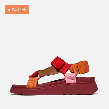 GEN-FF Adjustable Webbing/Leather Back-Strap Sandals