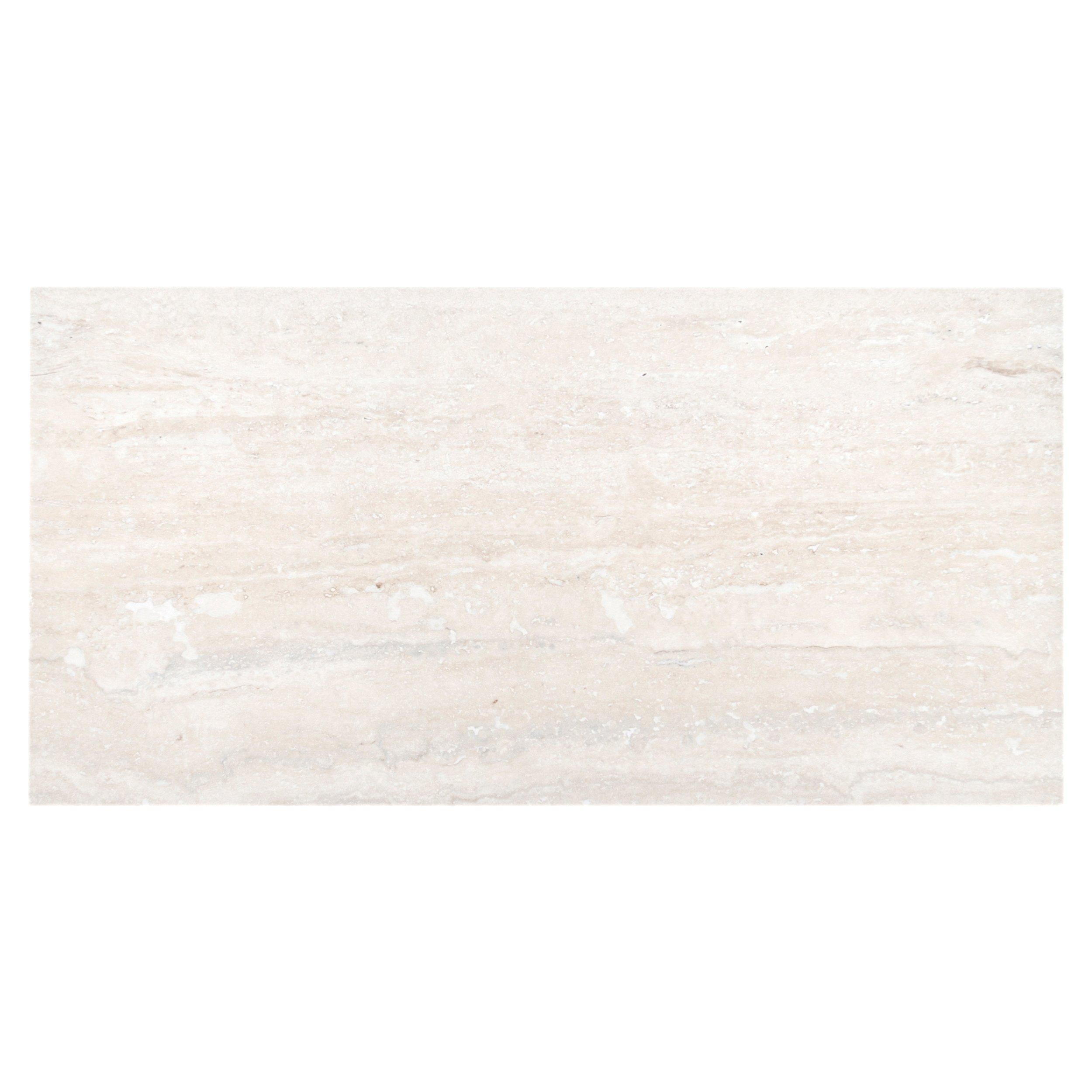 Travertini Bianco Matte Porcelain Tile