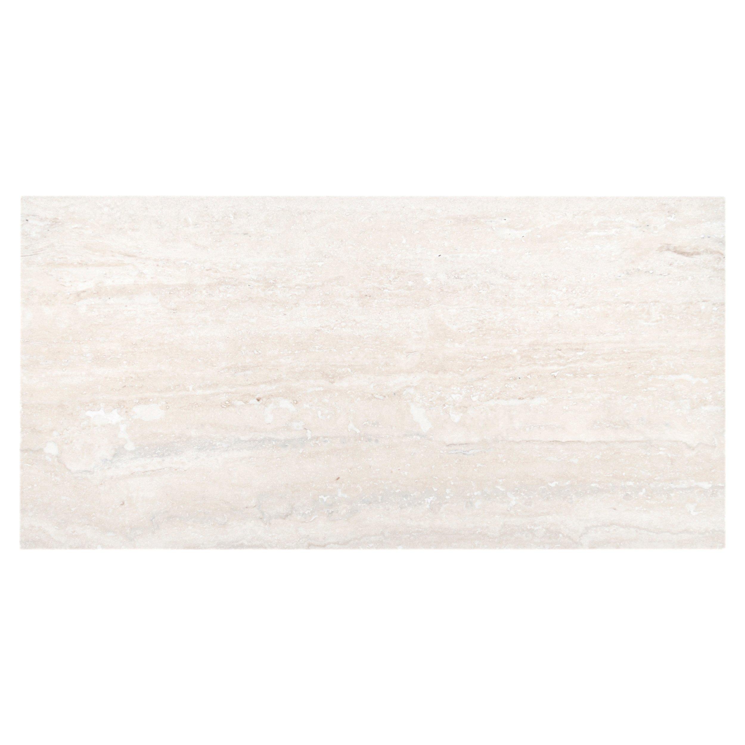 Tile in Travertine White