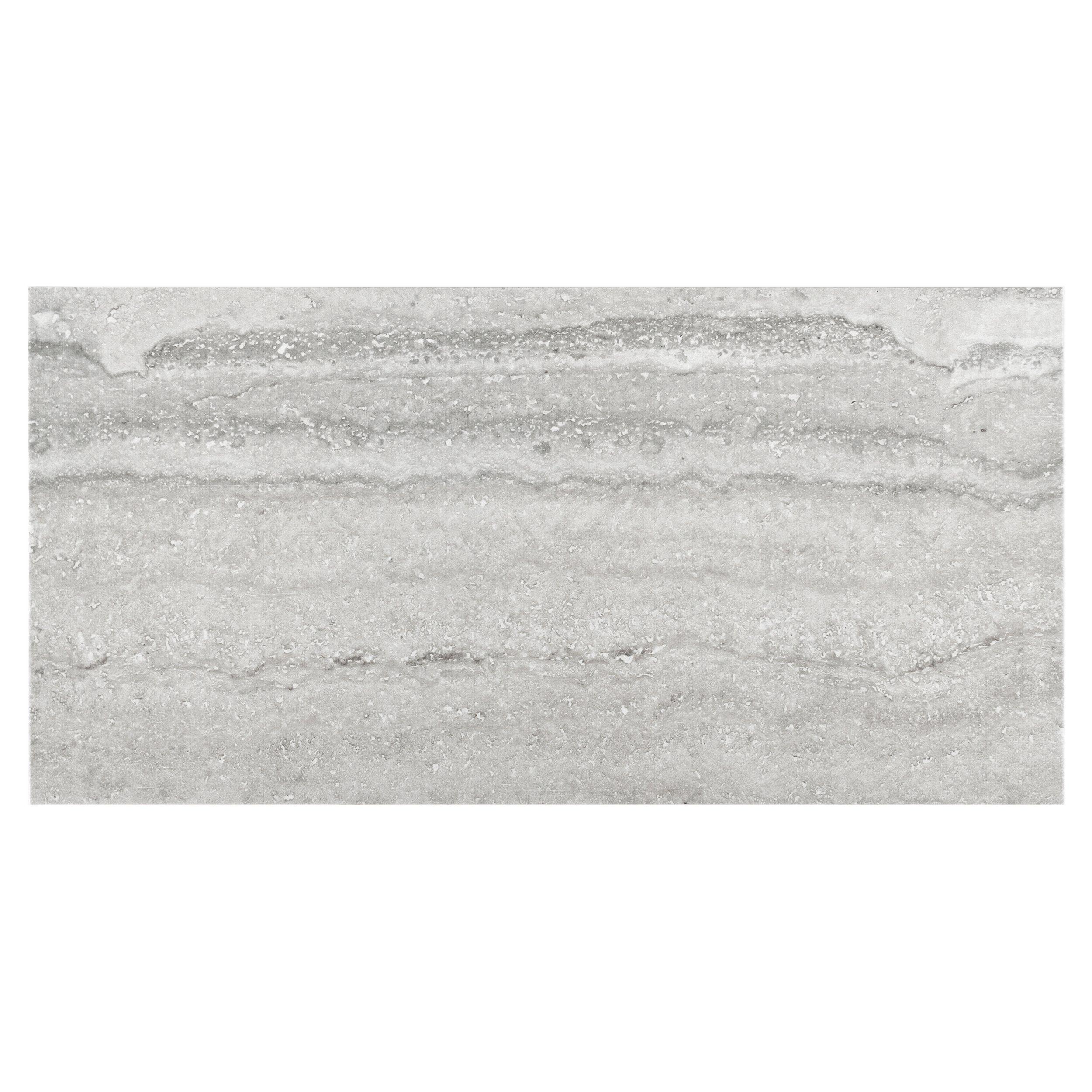 Travertini Grigio Matte Porcelain Tile