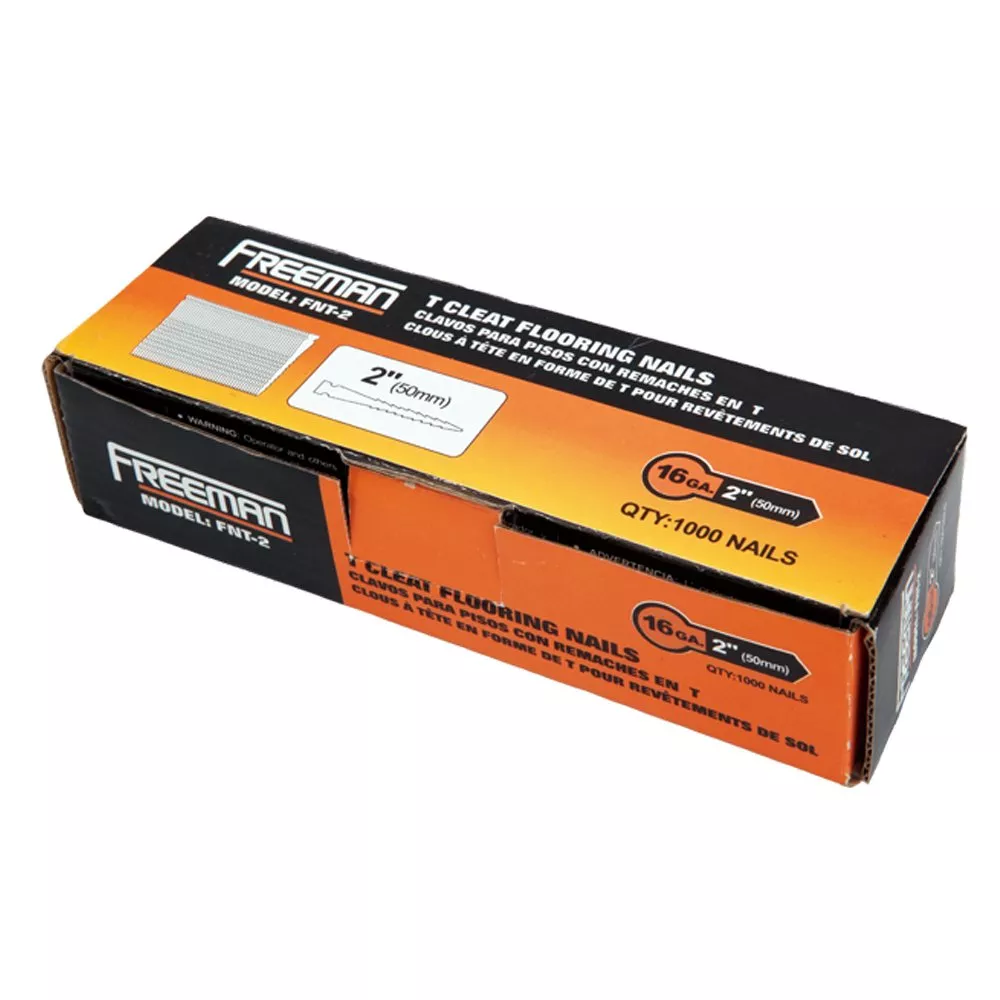 Freeman 16 Gauge Flooring L Cleat 2in.