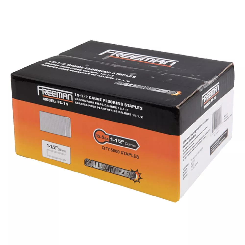 Freeman 15.5 Gauge Flooring Staple 1 1/2in.