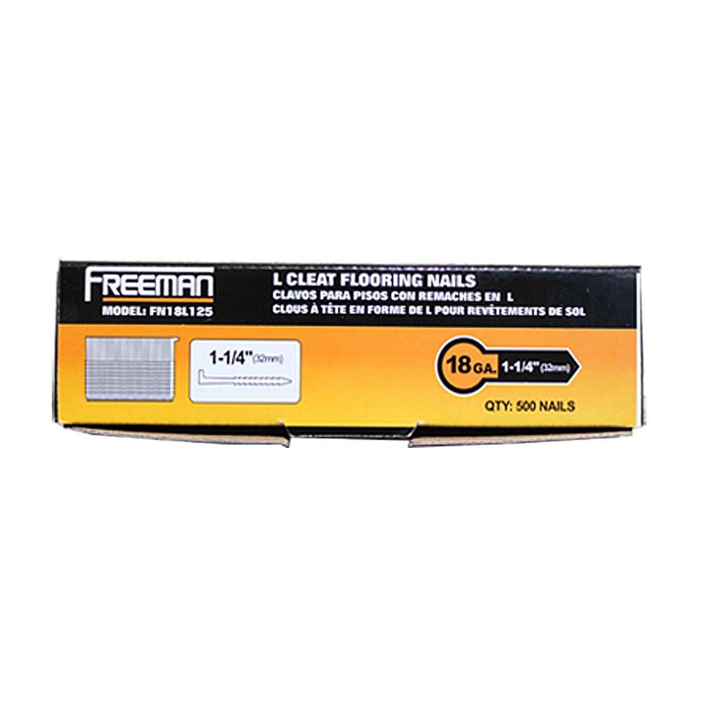 Freeman 18 Gauge Flooring L Cleat 1 1/4in.