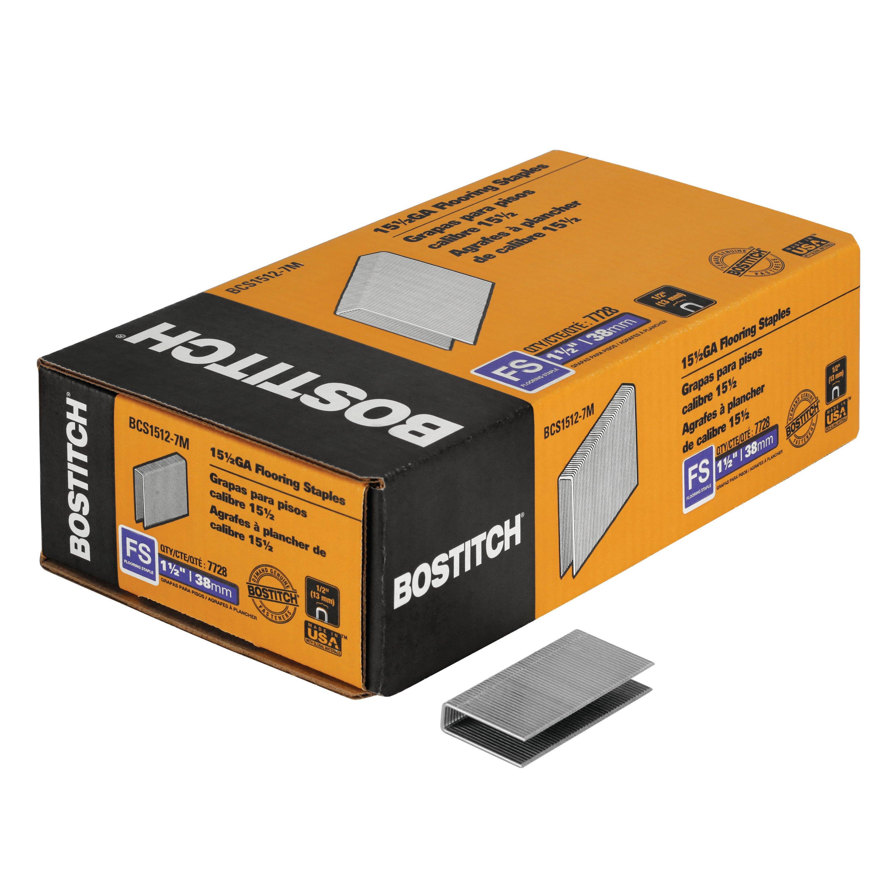 Bostitch 15.5 Gauge Flooring Staples