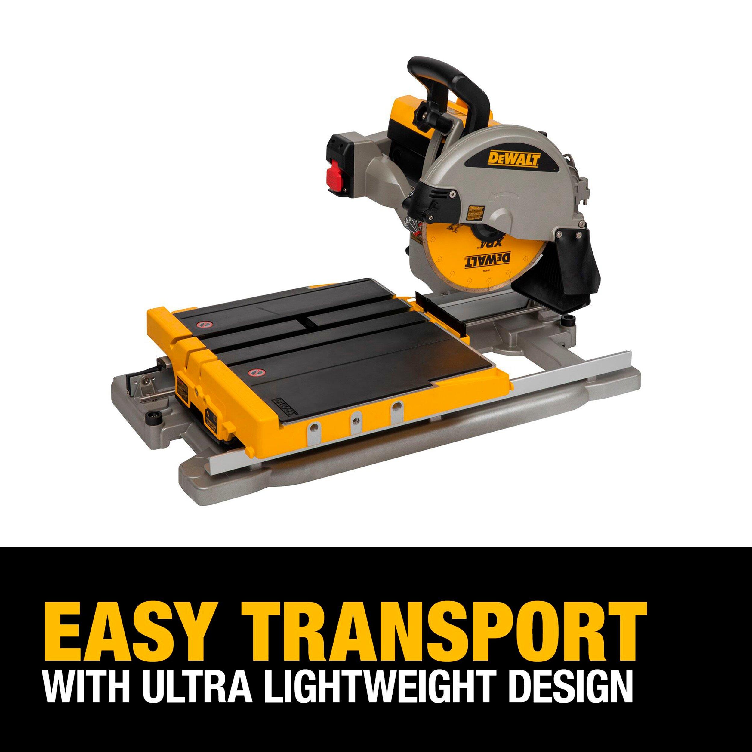 Dewalt Premium Tile Wet Saw With Stand