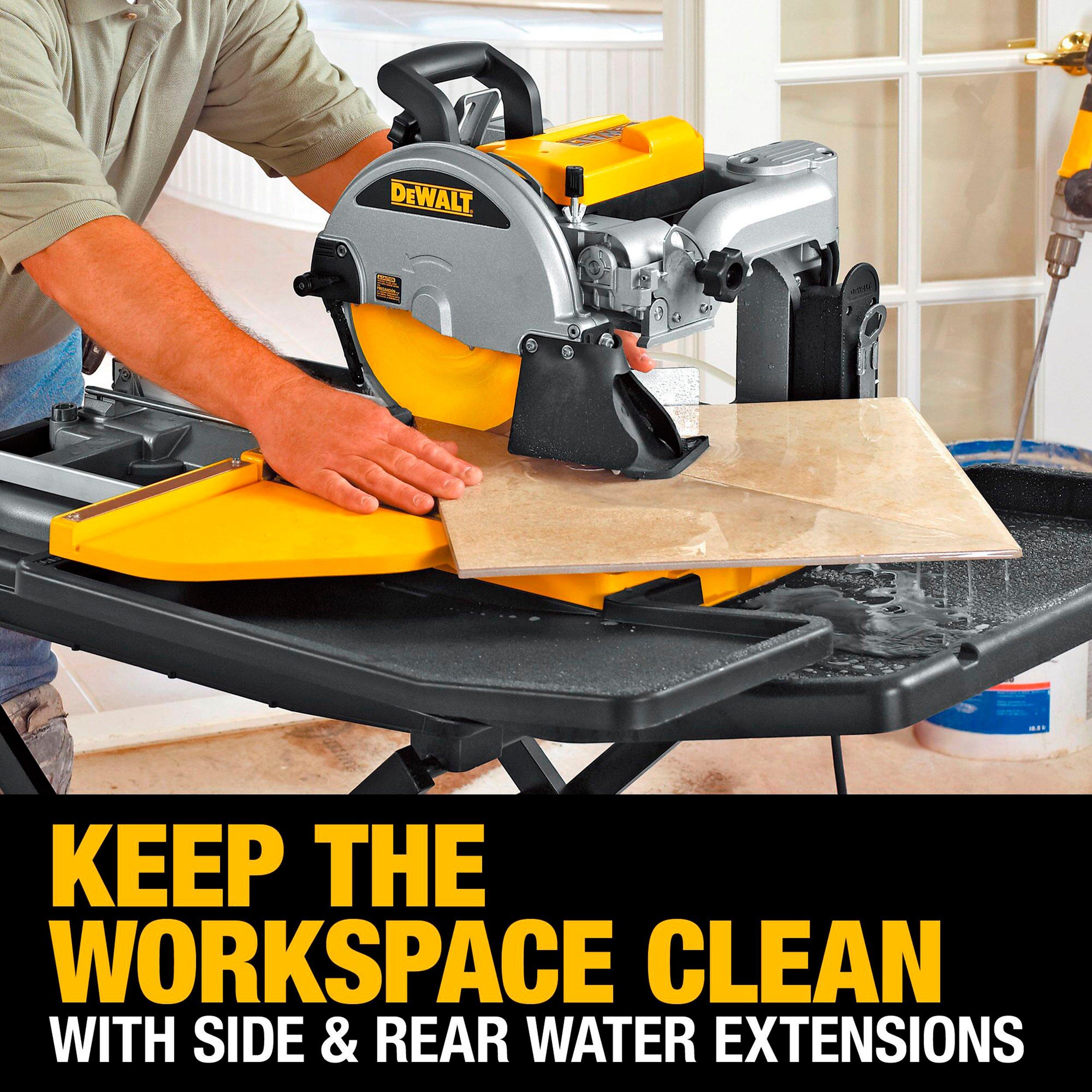 DeWalt Premium Tile Wet Saw With Stand | Floor And Decor