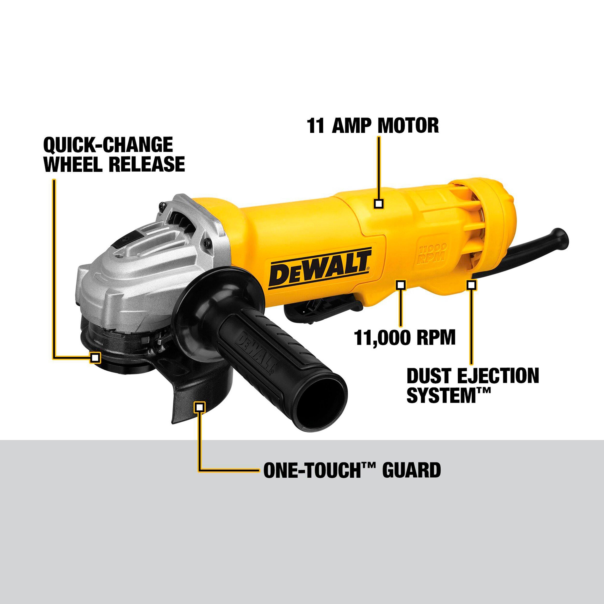 Dewalt Heavy Duty Small Angle Grinder Floor Decor