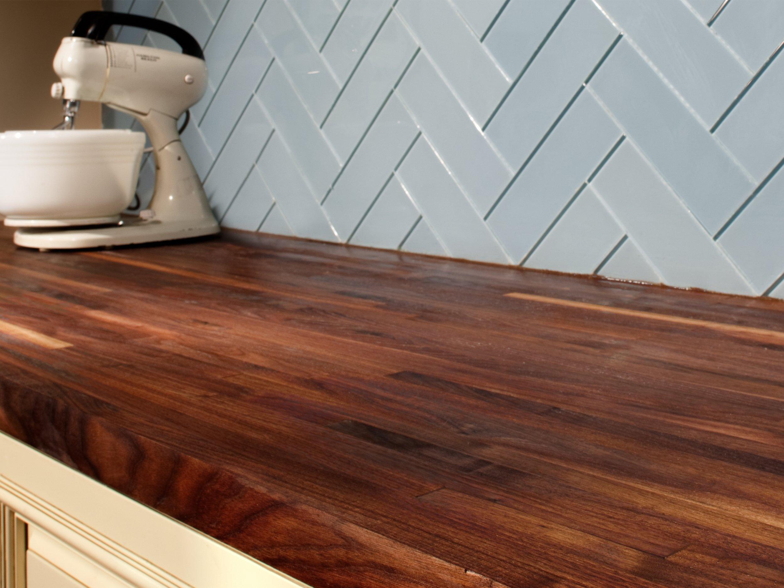 American Walnut Butcher Block Countertop 8ft.