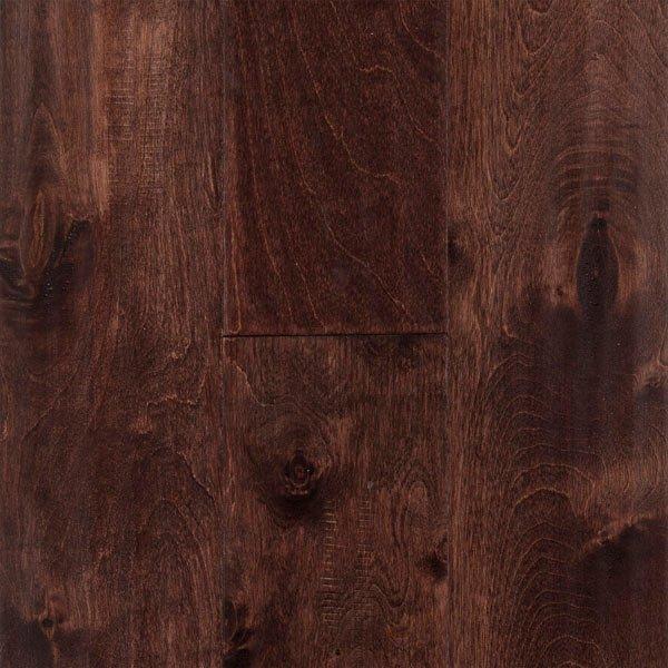 SAMP Espresso Birch Hand Scraped Engineered Hardwood Floor and Decor