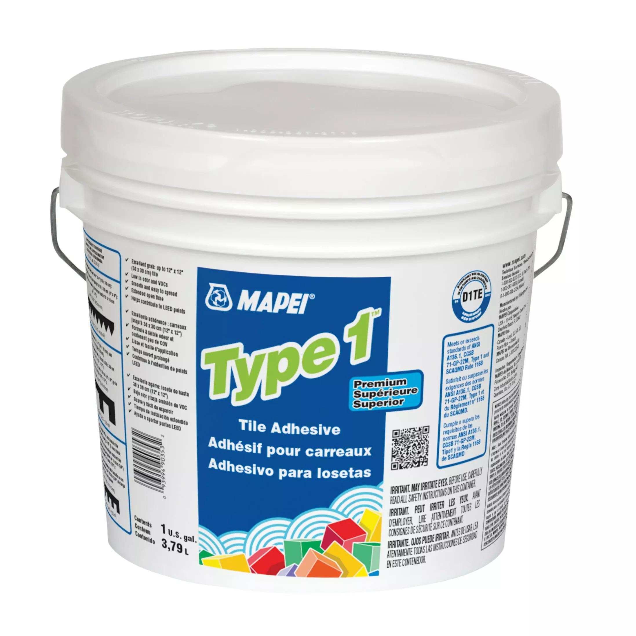 Mapei Type1 White Adhesive Floor and Decor