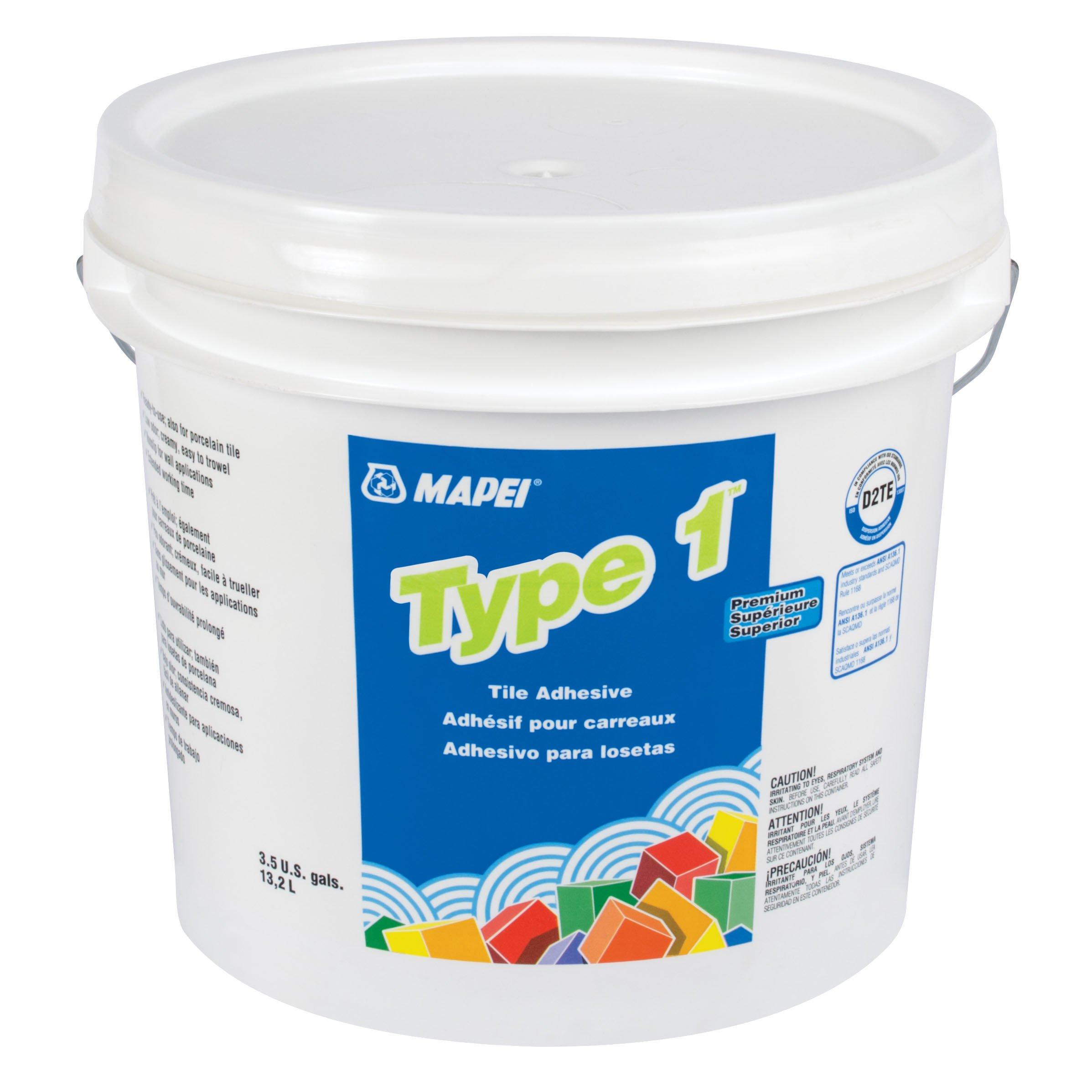 MAPEI Type 1 Professional Tile Adhesive Mastic Adhesive (3.5 Gallon)