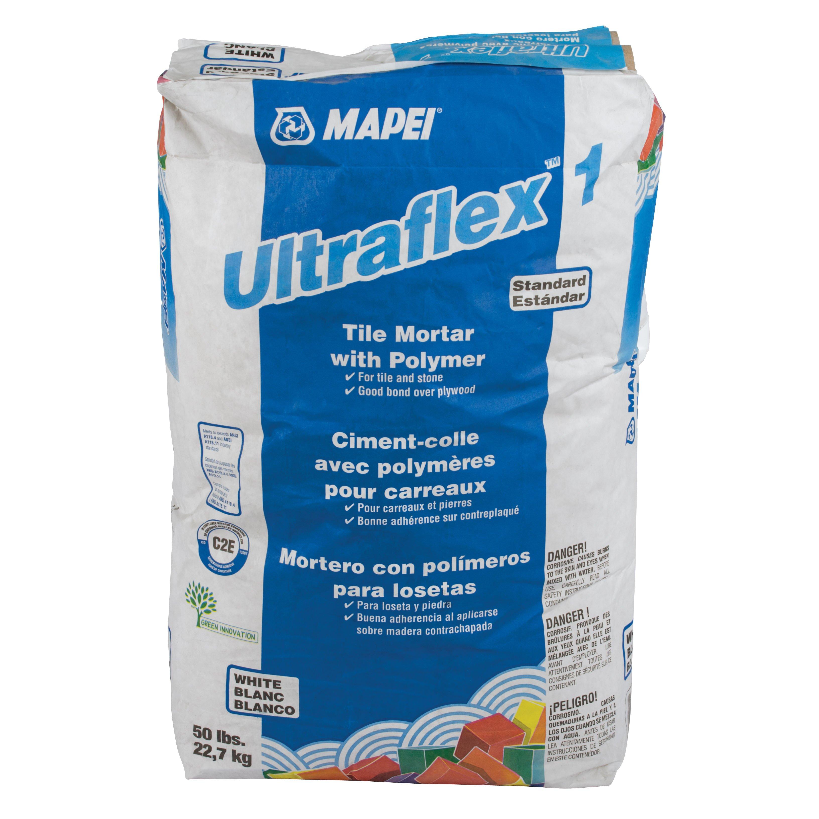 Mapei Ultraflex LFT White Large Format Tile Mortar 50lb