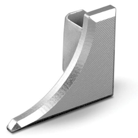Schluter Dilex-Ahka End Cap Left Aluminum Satin