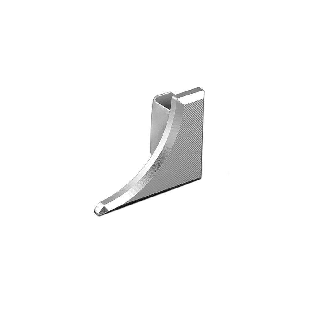 Schluter Dilex-Ahka End Cap Right Aluminum Satin