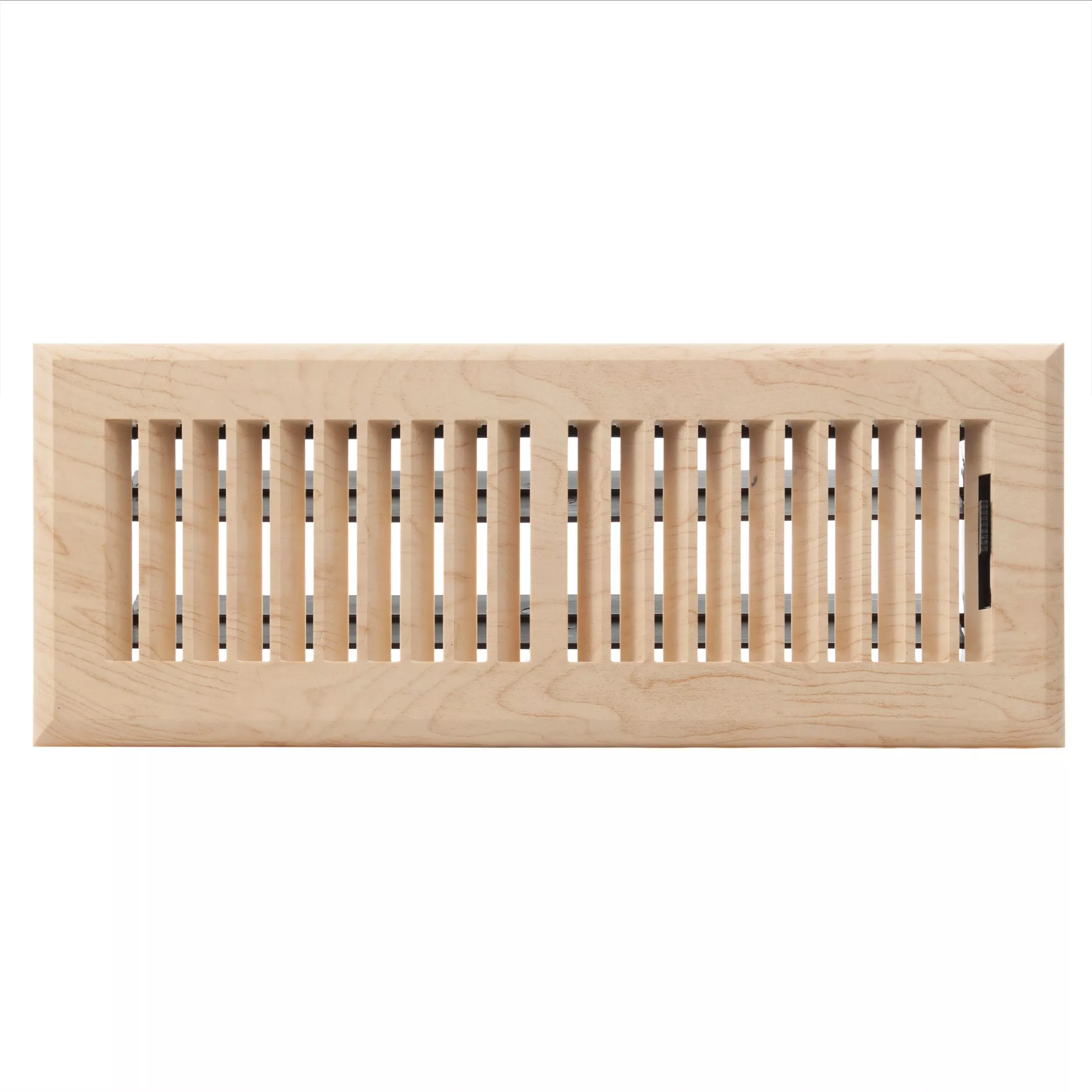 Maple Louvered Floor Register