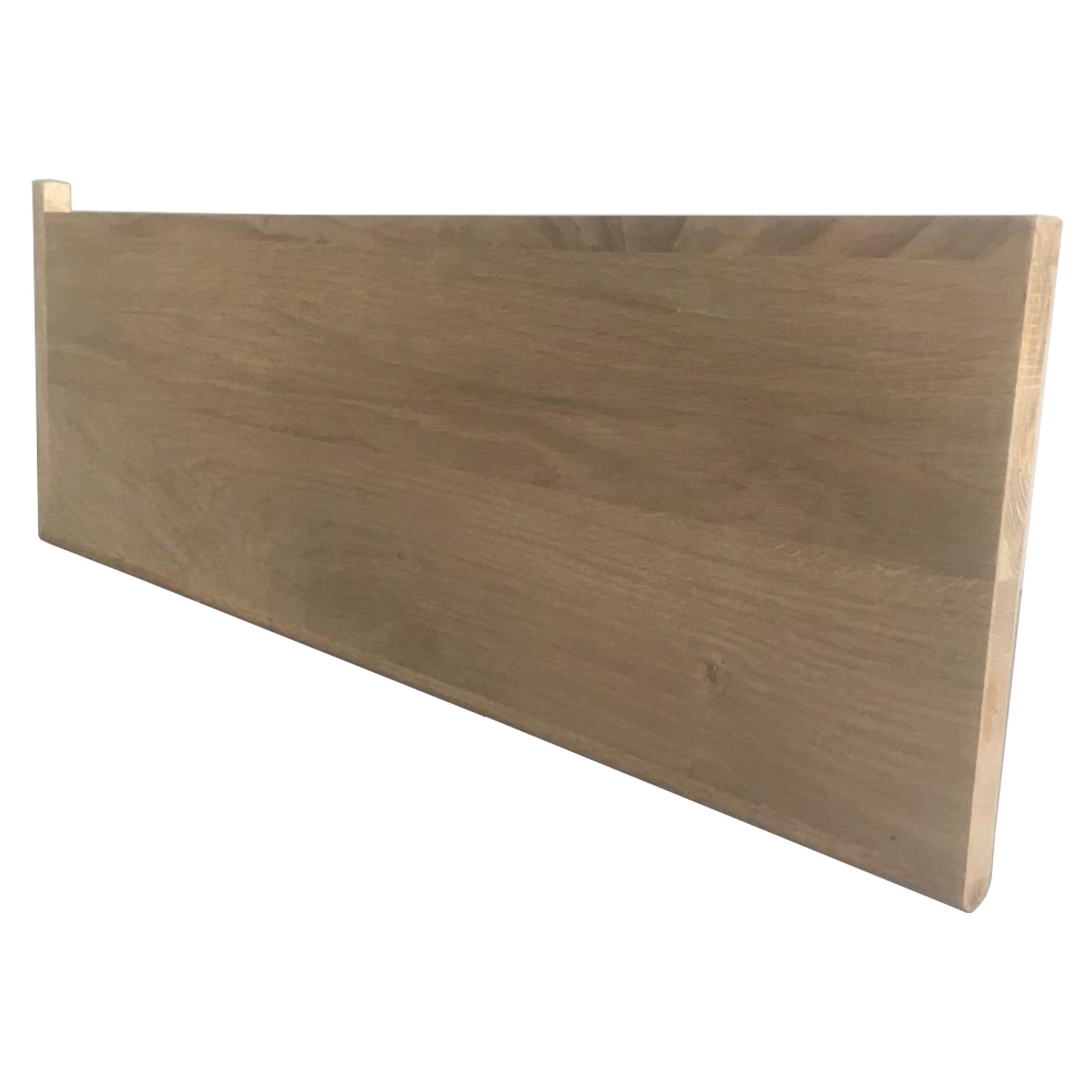 Left Hand Oak Single Return - 36 in.