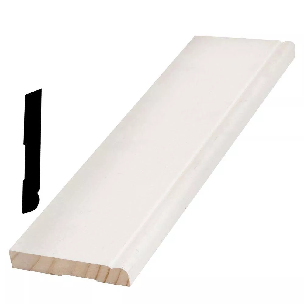 Primed FJ WM0753 9/16in. x 3 1/4in. x 8ft. Base