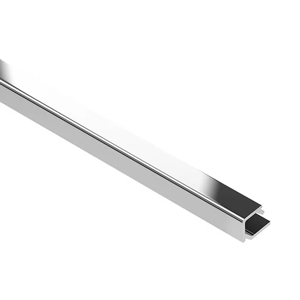 Schluter Quadec-K w/o Anchoring Leg Aluminum Polish Chrome