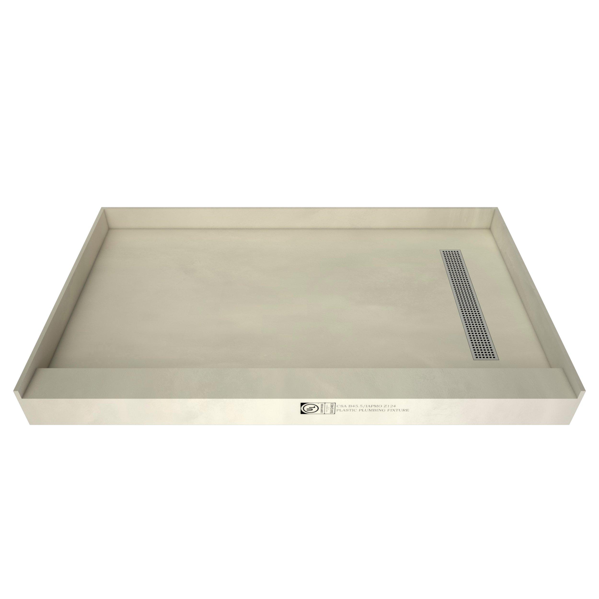 Tile Redi Single R Trench Shower Pan