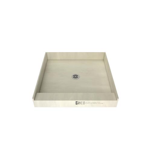 Tile Redi Single Curb Shower Pan With, How To Install A Tile Redi Shower Base