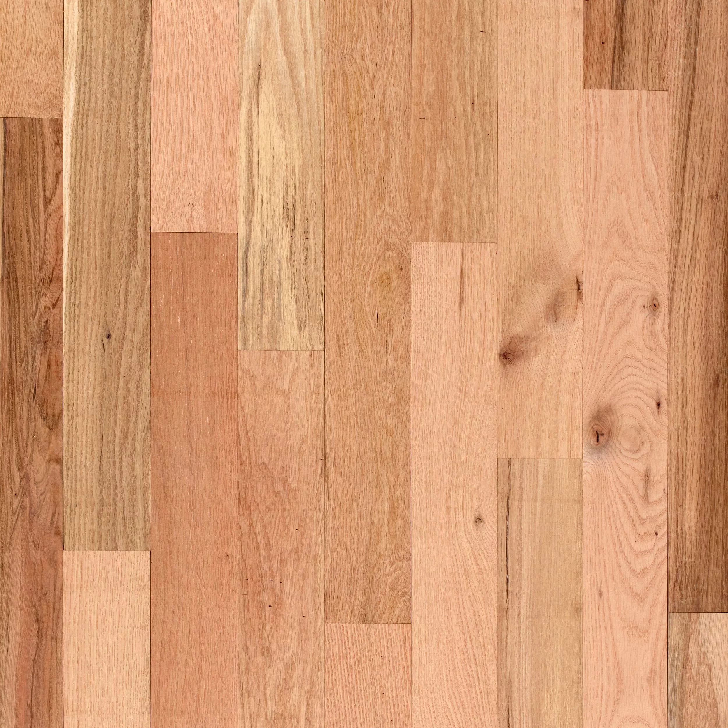 Unfinished Red Oak Solid Hardwood 2 Common Grade
