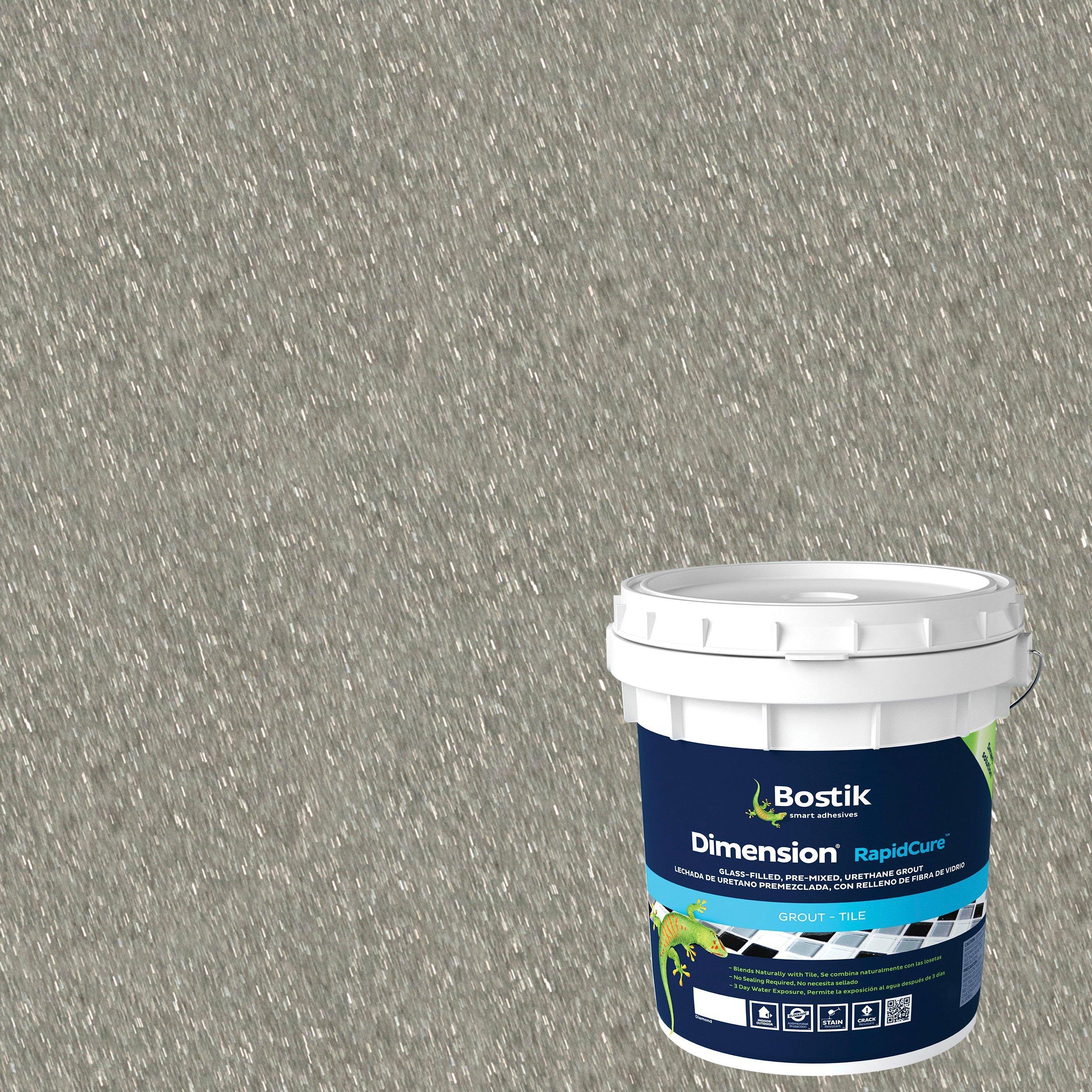 Bostik Dimension Silver Pre-Mixed Glass-Filled Grout