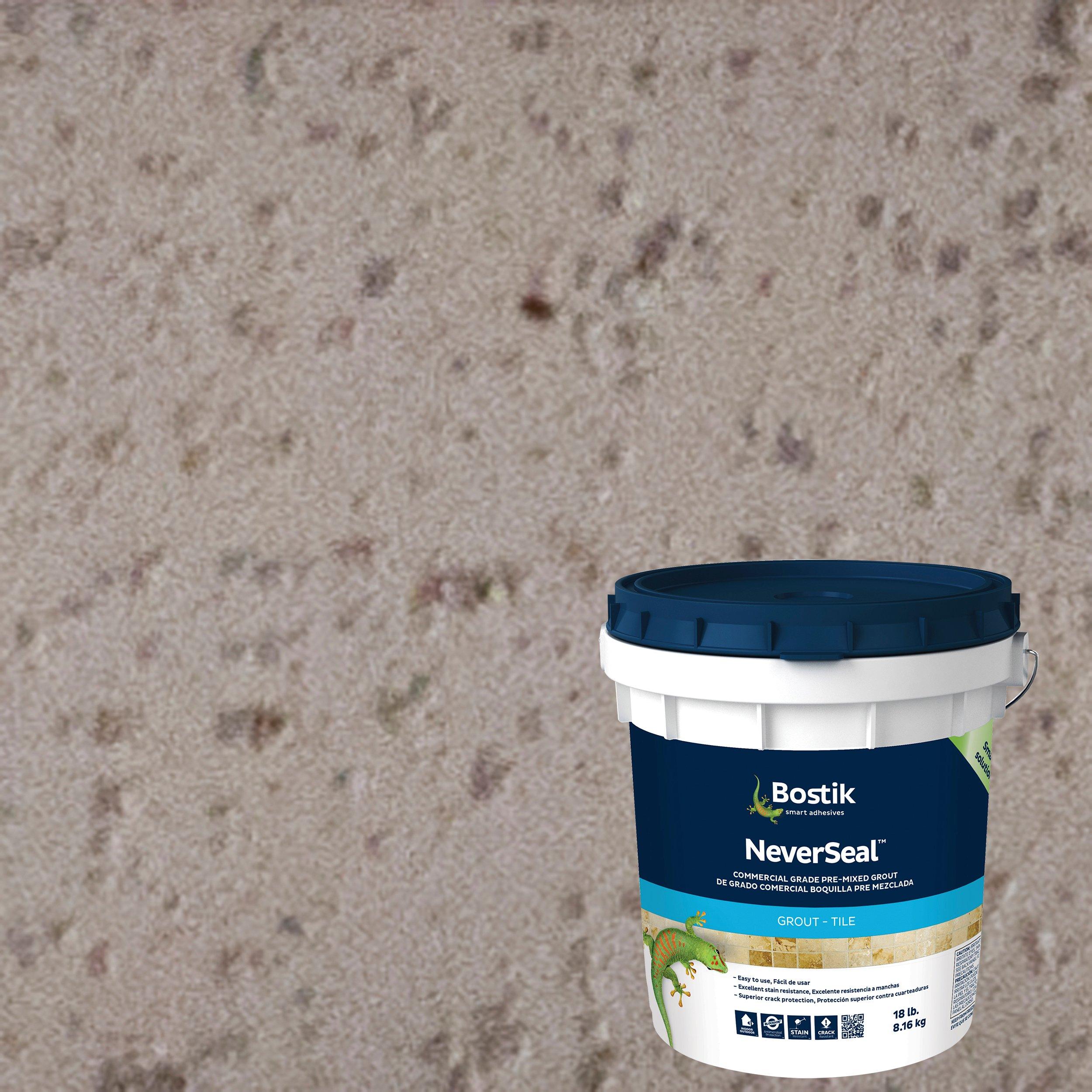 Bostik Neverseal Misty Gray Pre-Mixed Commercial Grade Grout | Floor ...