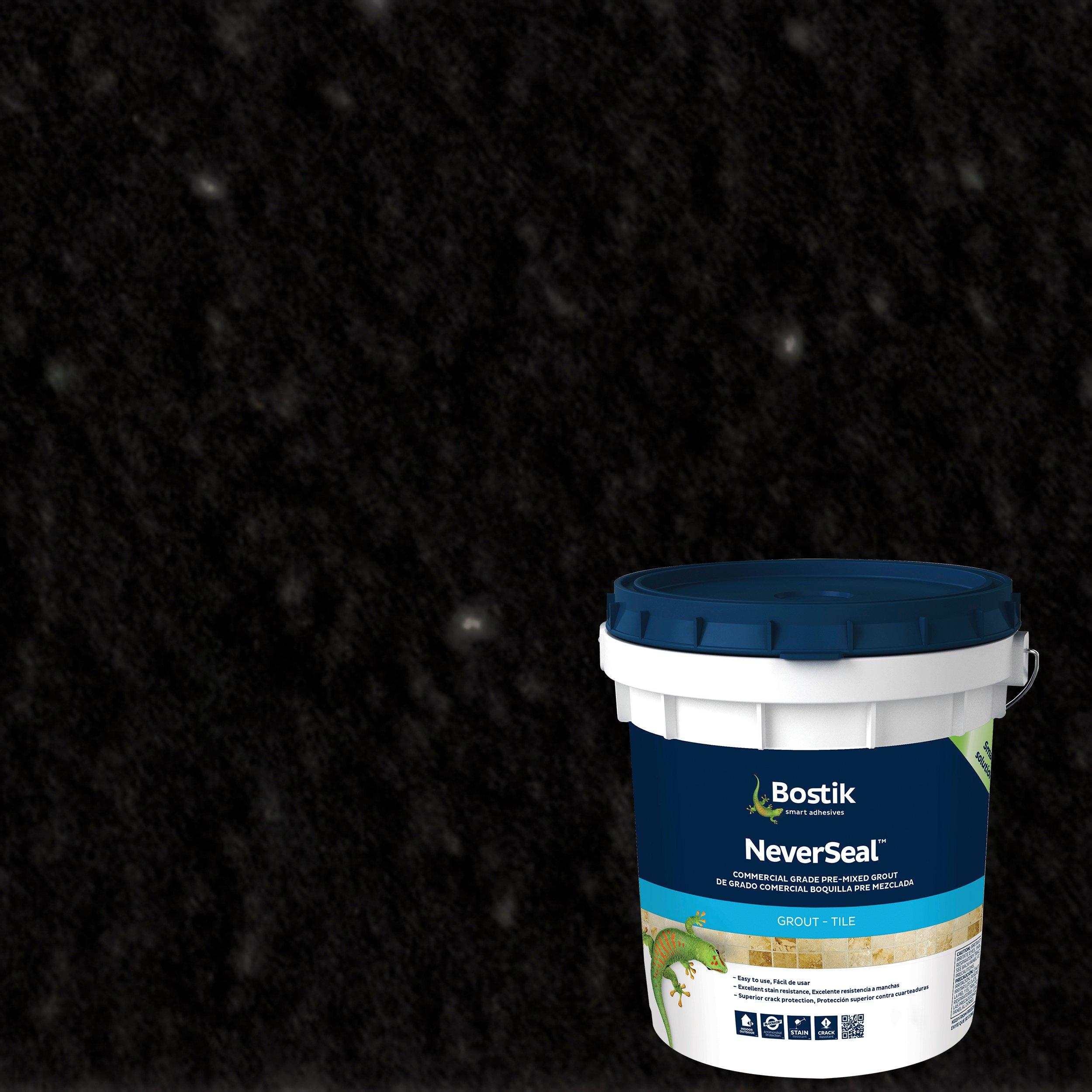 Bostik Neverseal Charcoal Black Pre-Mixed Commercial Grade Grout