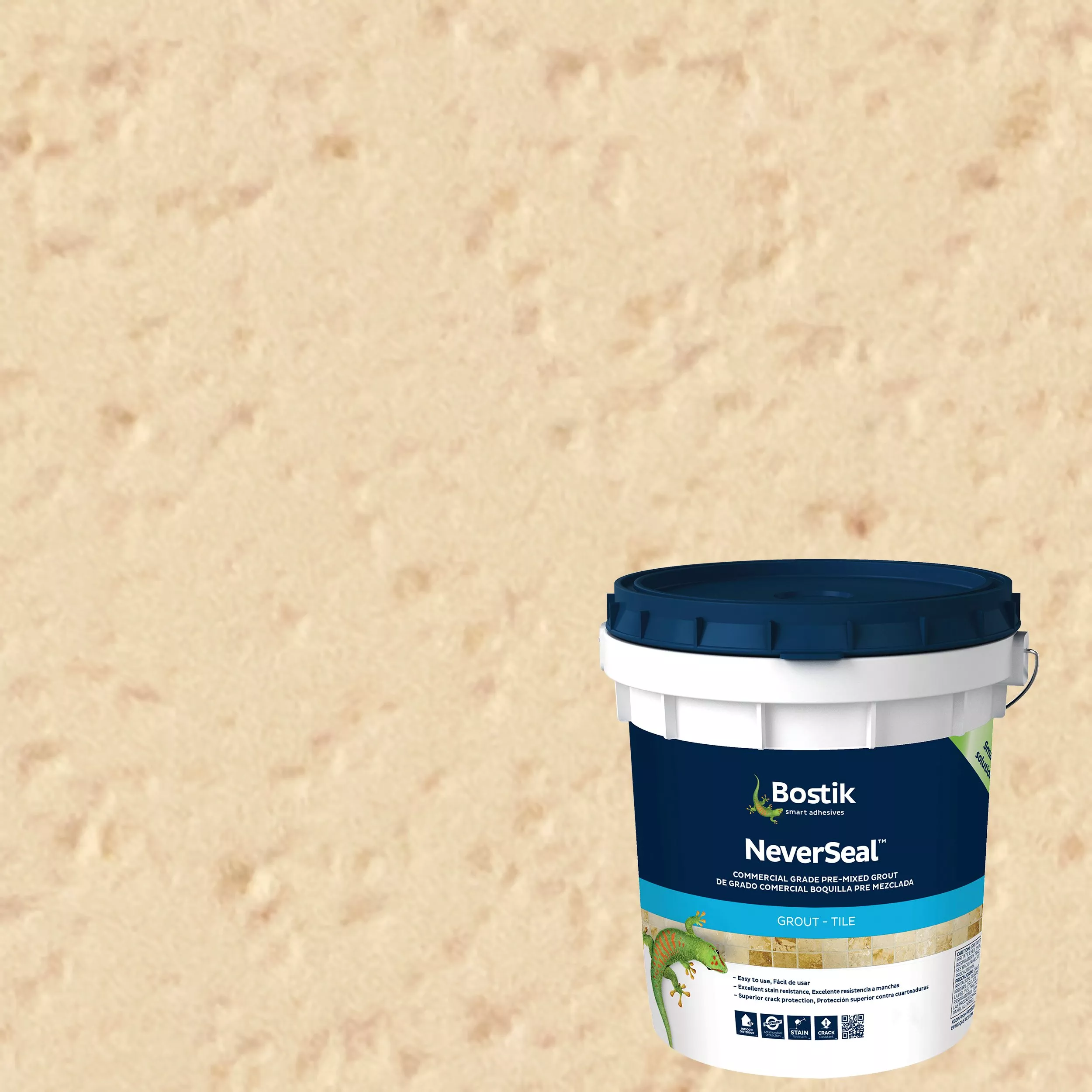 Bostik Neverseal Classic Bone PreMixed Commercial Grade Grout Floor