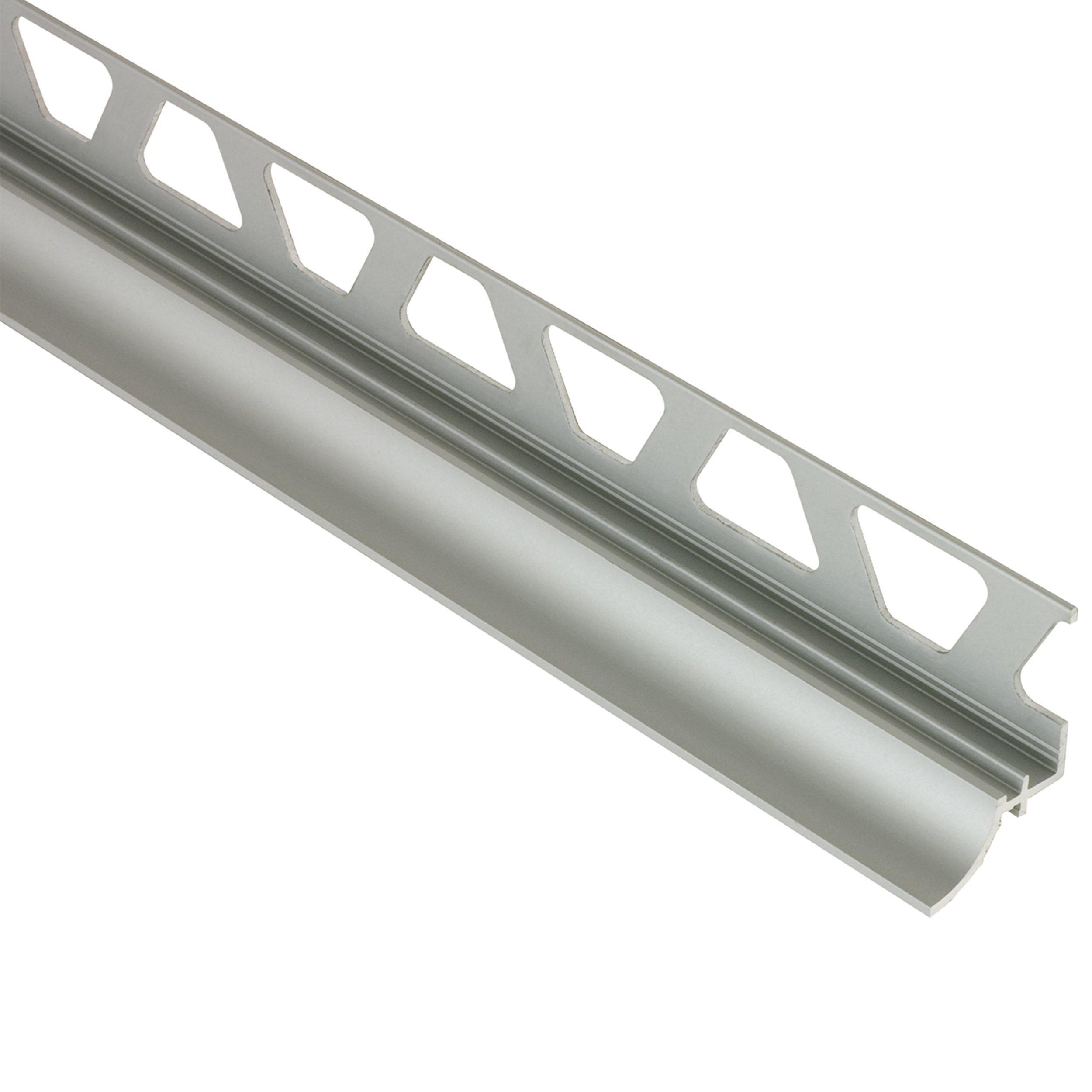 Schluter Dilex-Ahka Cove Base 5/16 in. Alum Satin
