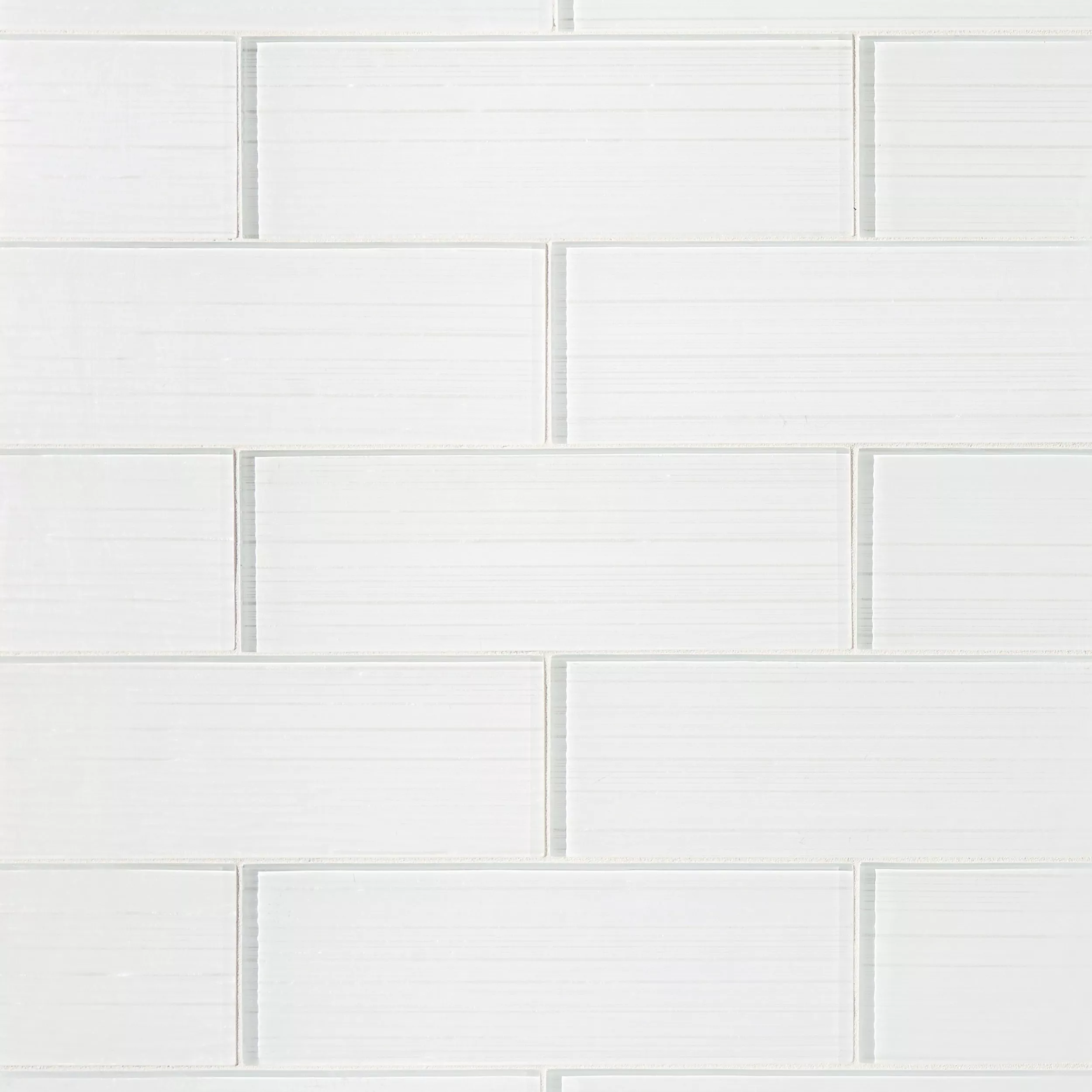 Crystal White Ice Glass Tile