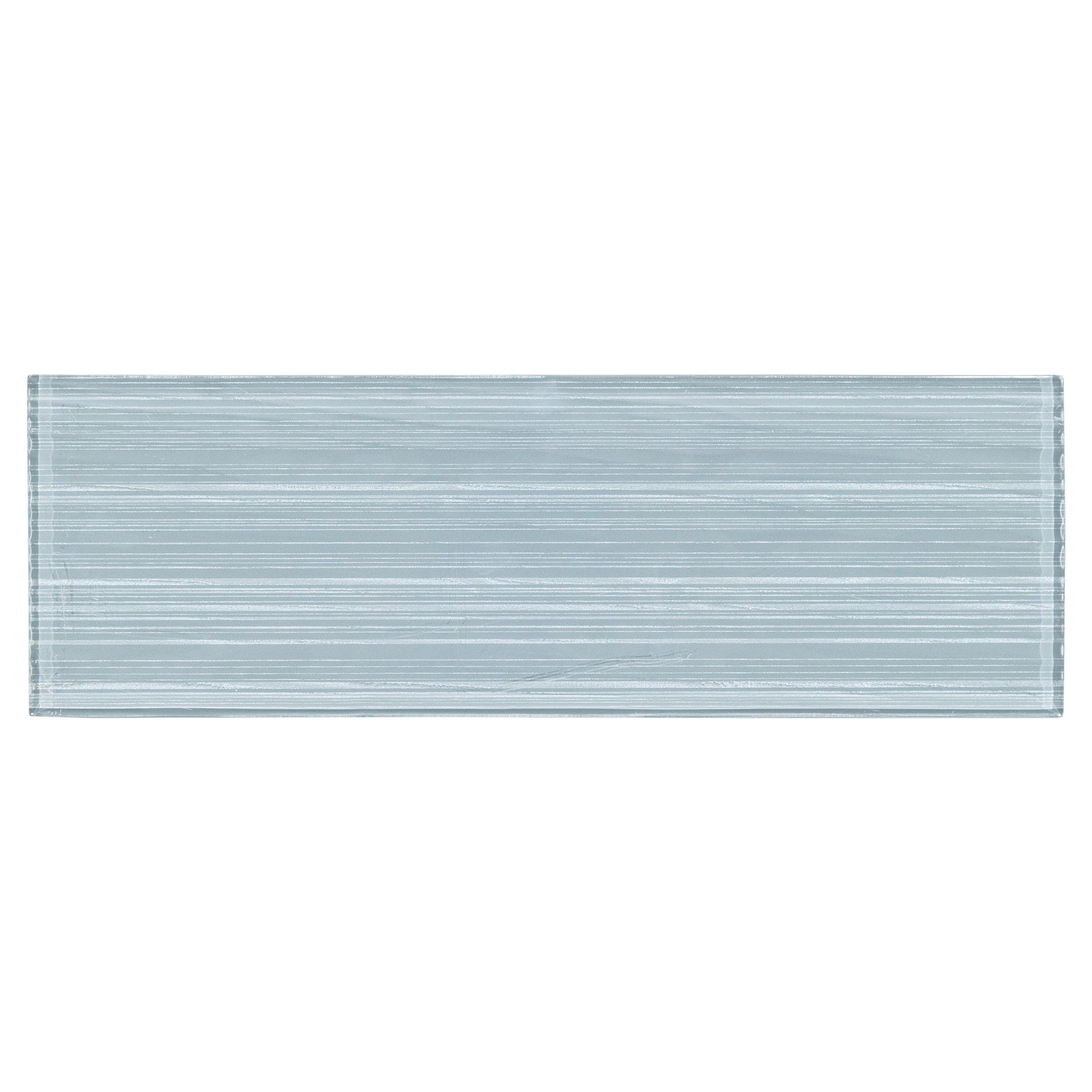 Icelandic Blue Ice Glass Tile