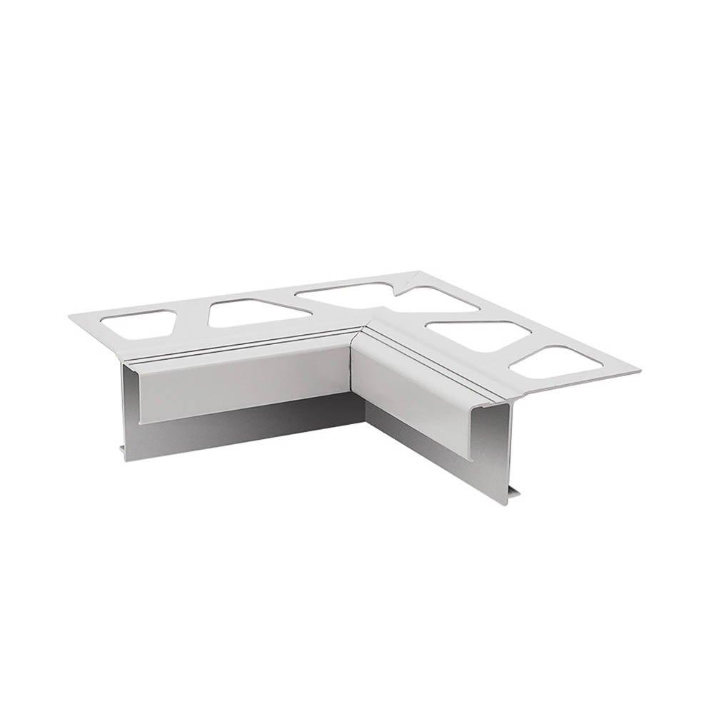 Schluter Bara-Rak In Corner 90 Degrees Aluminum Bright White