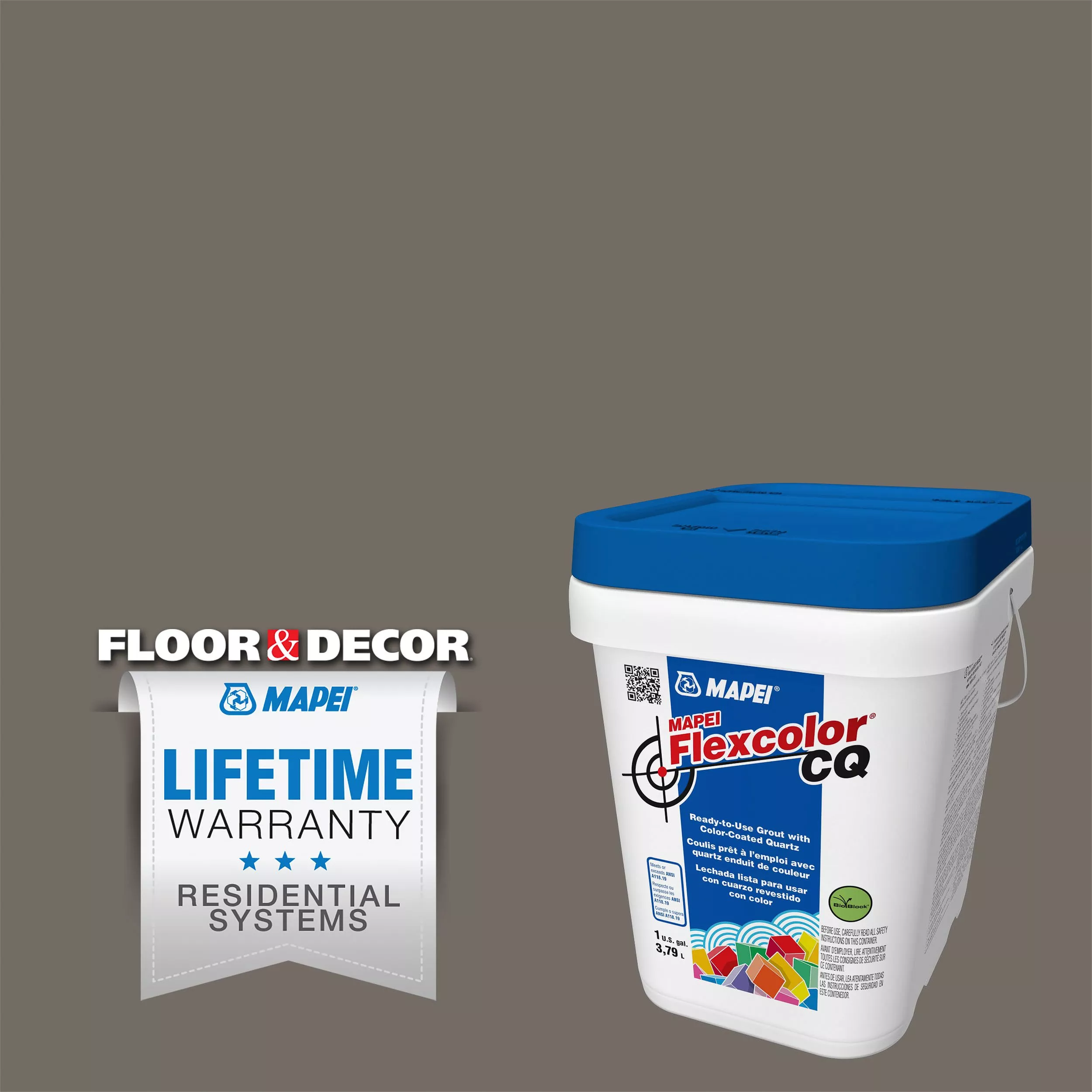 Mapei 09 Gray FlexColor CQ Grout Floor and Decor