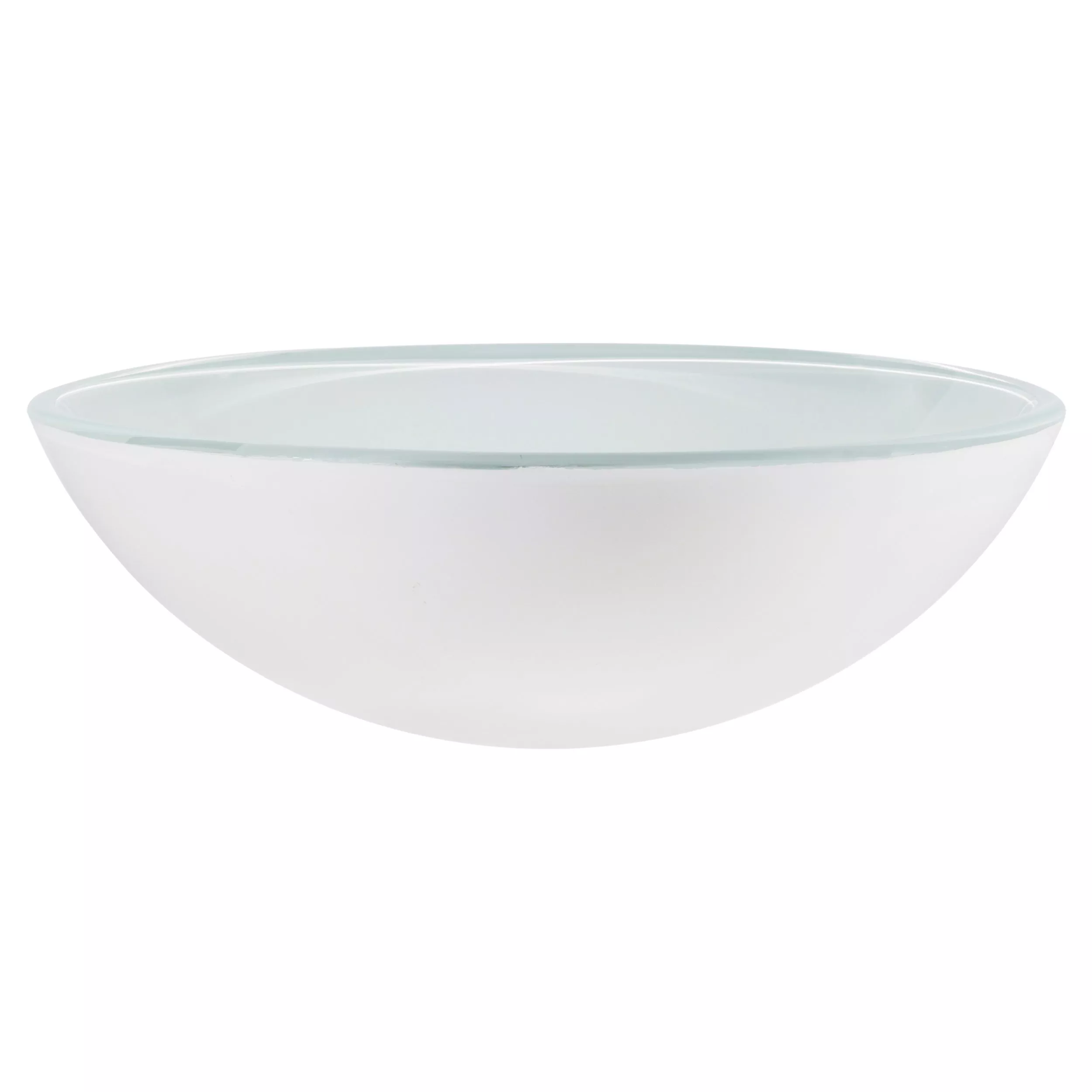Snow Glass Sink