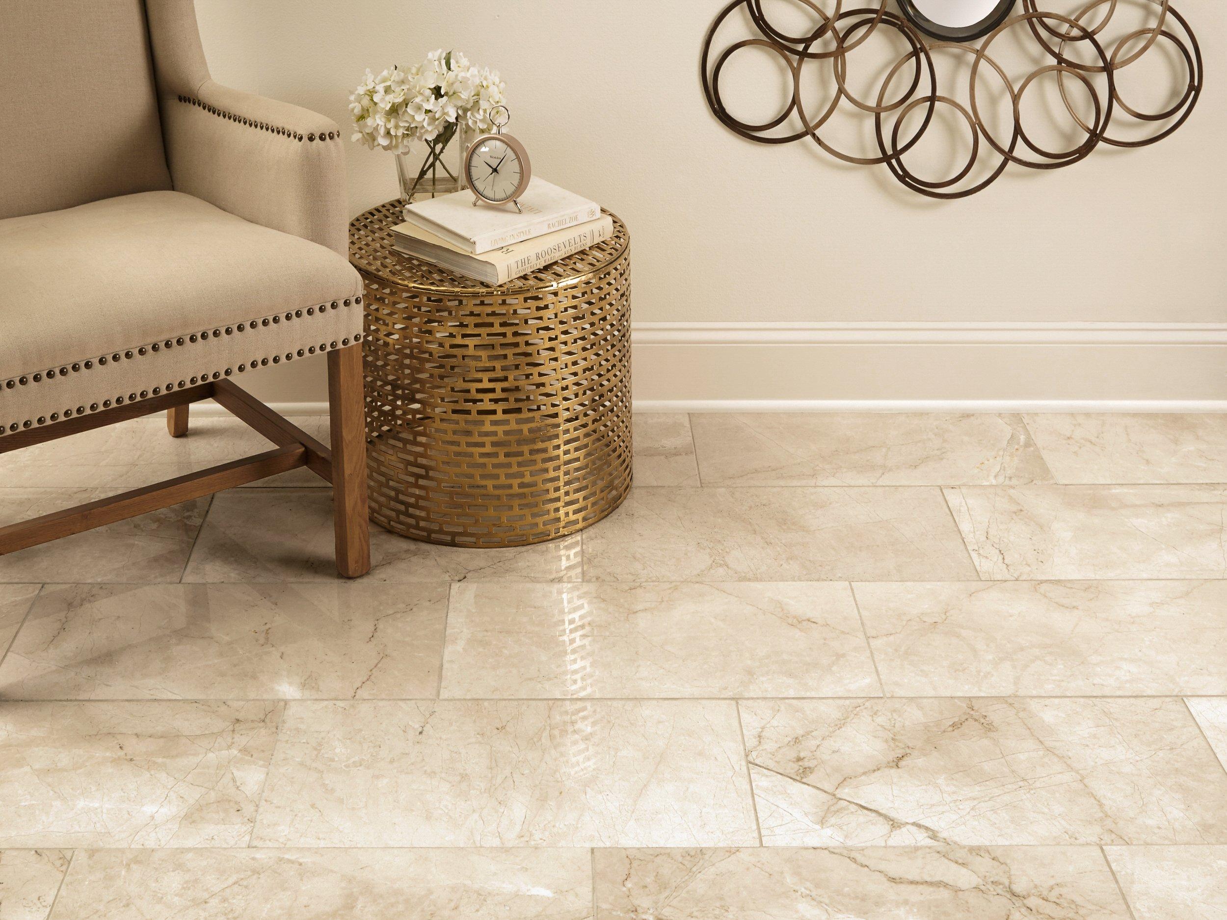 Crema Nuova Polished Marble Tile