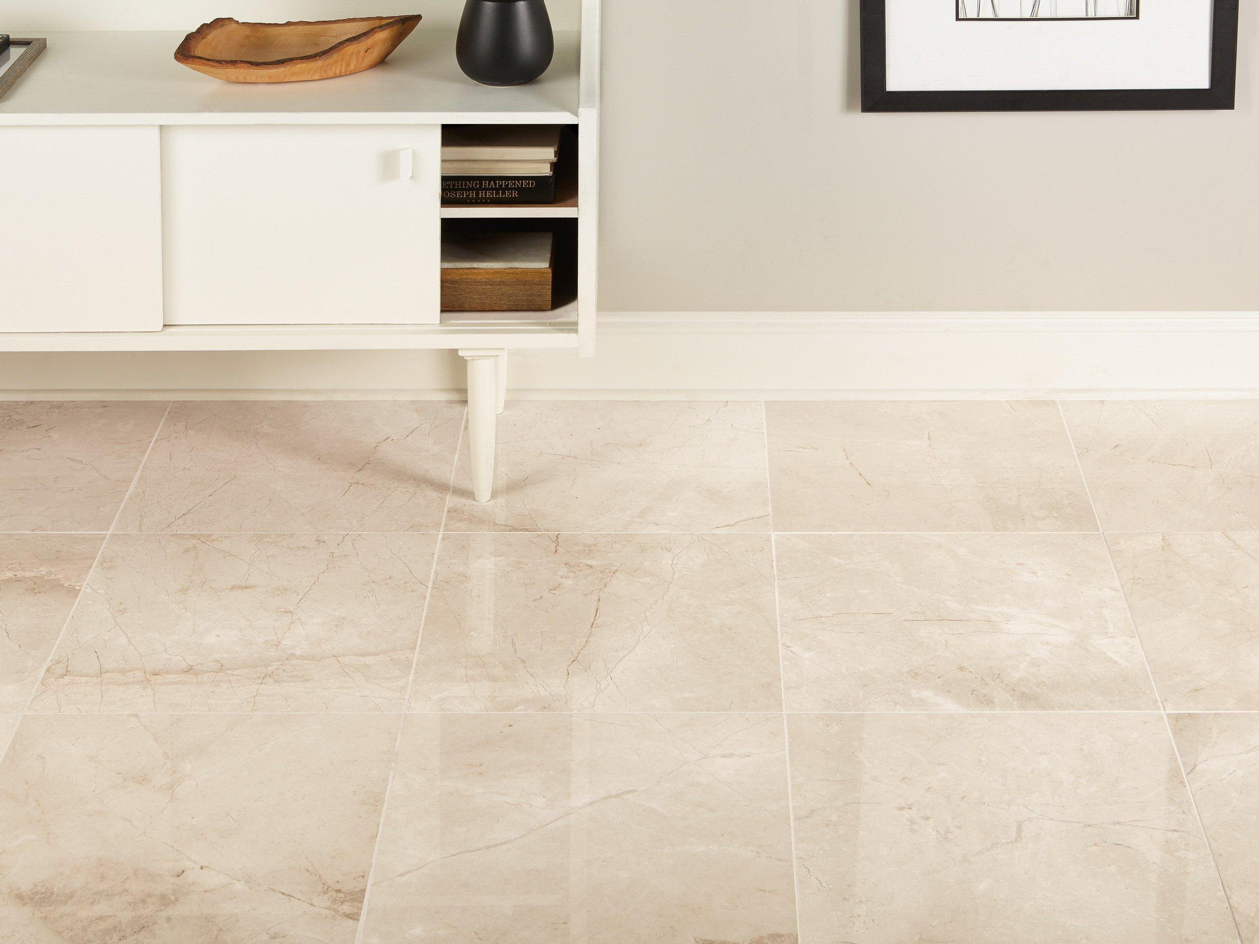Crema Nouva Polished Marble Tile