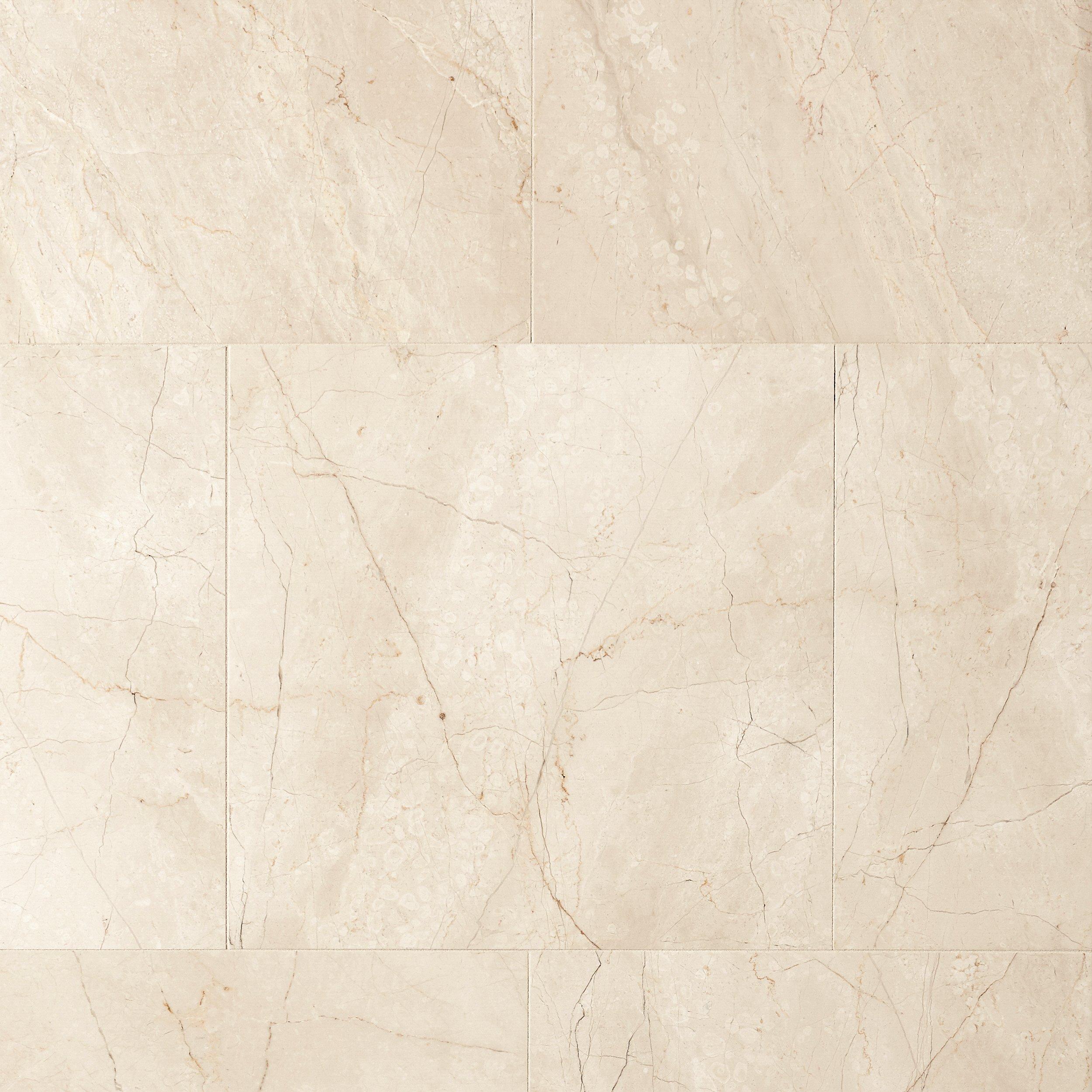 Crema Nouva Polished Marble Tile